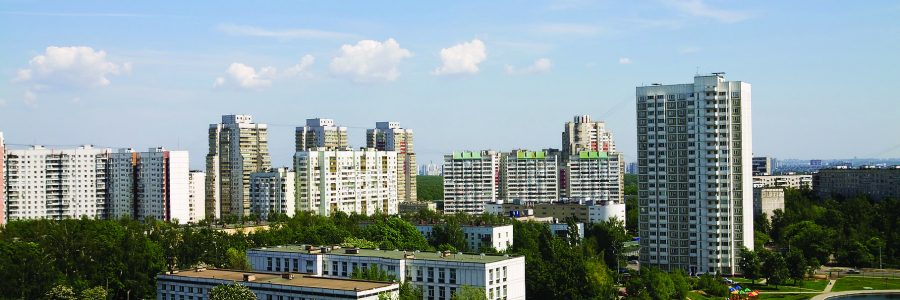 Спальный район Коньково в Москве